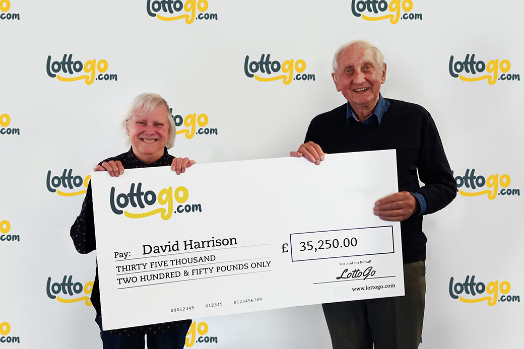 LottoGo Powerball winner - £35,250 - David Harrison 