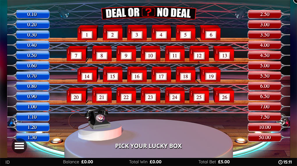 LottoGo Casino Deal or no Deal