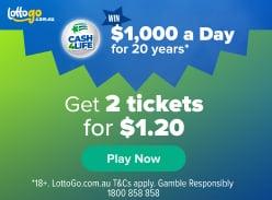 Win $1000 a day for 20 years*