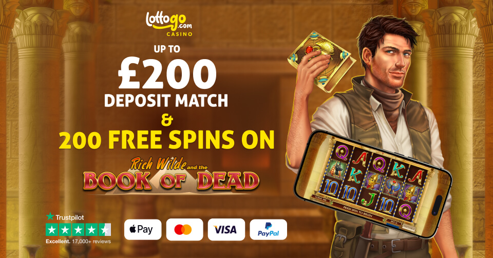 🎰 Book of Dead Slot – Explore Ancient Riches at LottoGo